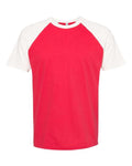 Next Level 3650 Natural/ Red — front