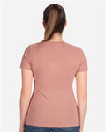 Next Level 3900 Desert Pink — on model back