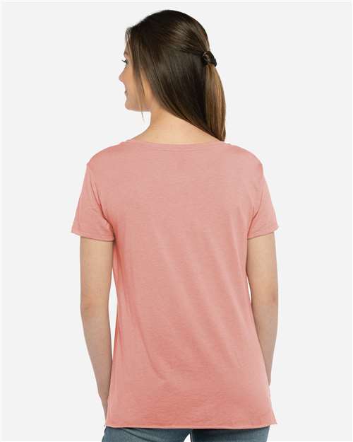 Next Level 5030 Desert Pink — on model back