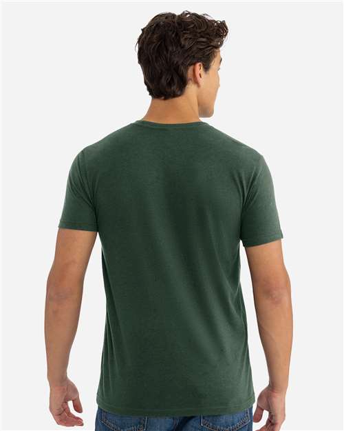 Next Level 6010 Black Forest — on model back