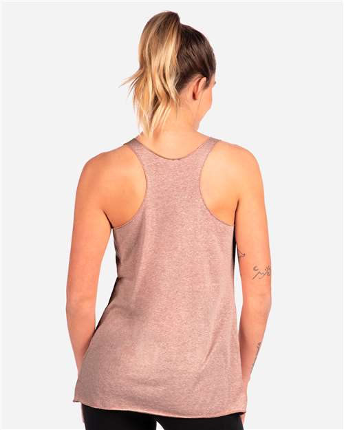 Next Level 6733 Desert Pink — on model back