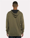 Next Level 9301 Military Green/ Black — on model back