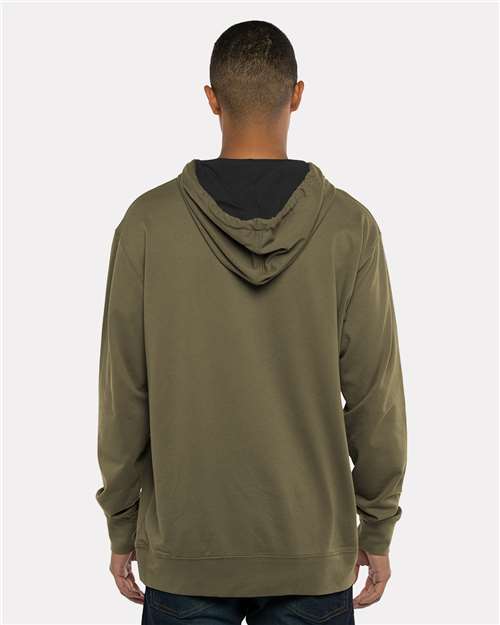 Next Level 9301 Military Green/ Black — on model back
