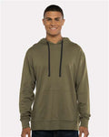 Next Level 9301 Military Green/ Black — on model front