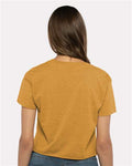 Next Level 5080 Antique Gold — on model back
