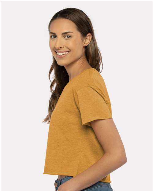 Next Level 5080 Antique Gold — on model side