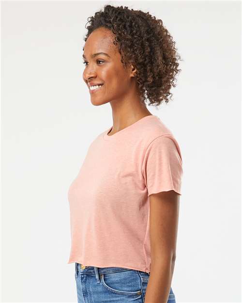 Next Level 5080 Desert Pink — on model side