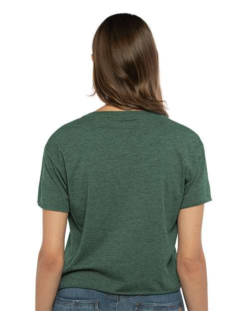 Next Level 5080 Royal Pine — on model back