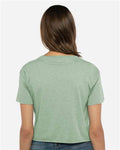 Next Level 5080 Stonewash Green — on model back