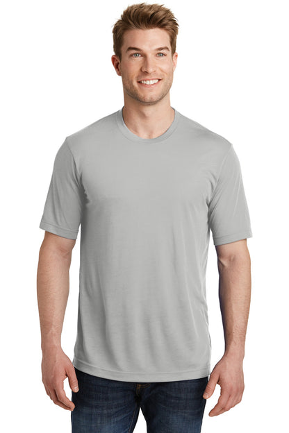 Unisex PosiCharge Competitor Cotton Touch Tee - Silver