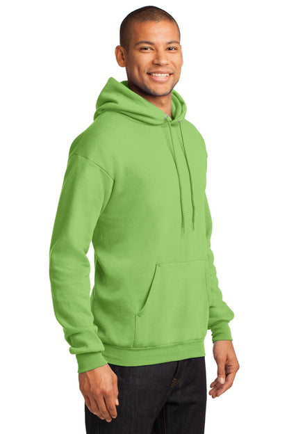 Unisex Core Fleece Pullover Hoodie - Lime