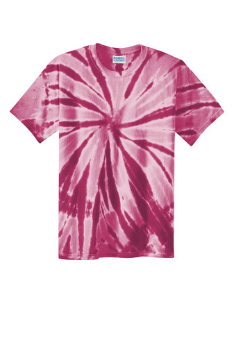 Unisex Tie-Dye Tee - Maroon