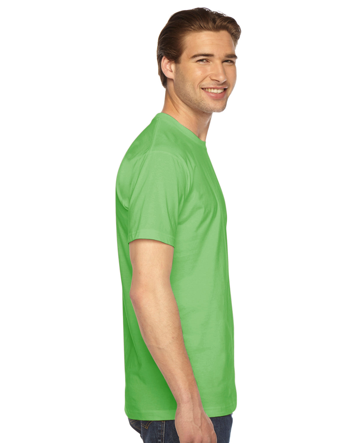 Unisex Fine Jersey Short-Sleeve T-Shirt - Grass