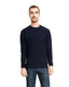 Next Level 6411 - Unisex Sueded Long-Sleeve Crew - Midnight Navy