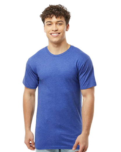 Unisex Heavyweight Tee - Heather Royal