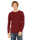 Bella + Canvas 3501 - Unisex Jersey Long-Sleeve T-Shirt - Cardinal