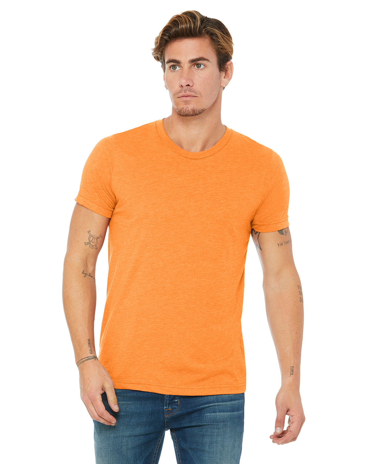 Unisex Triblend T-Shirt - Orange Triblend