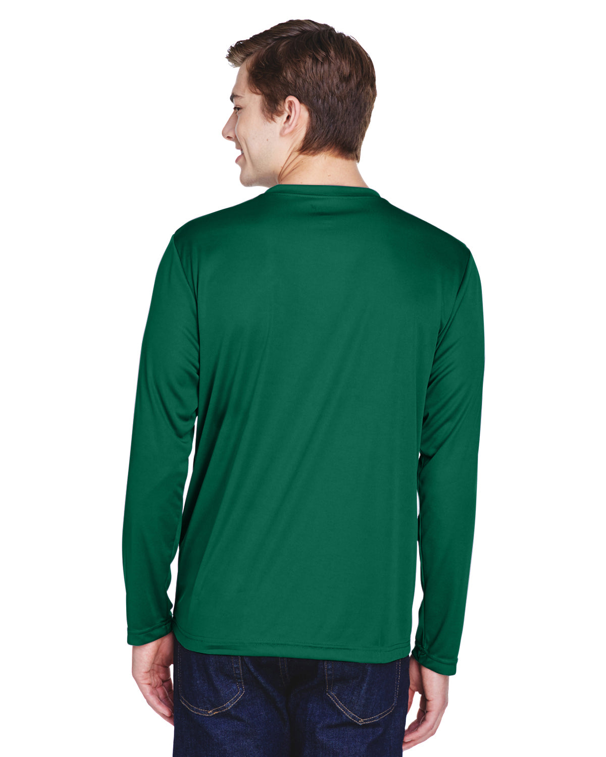 Men's Zone Performance Long-Sleeve T-Shirt - Sport Forest