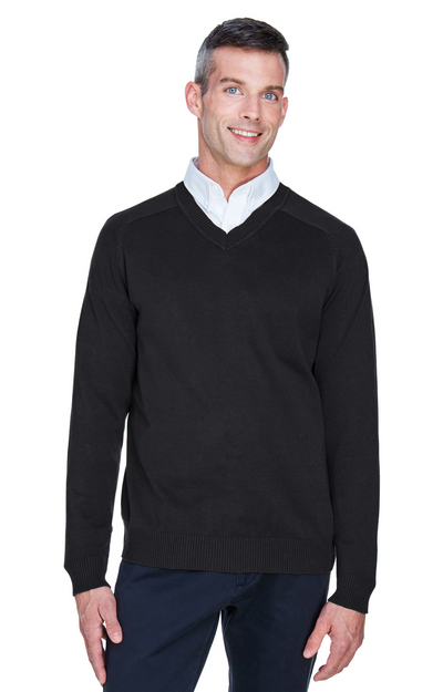 Men's V-Neck Sweater - Black