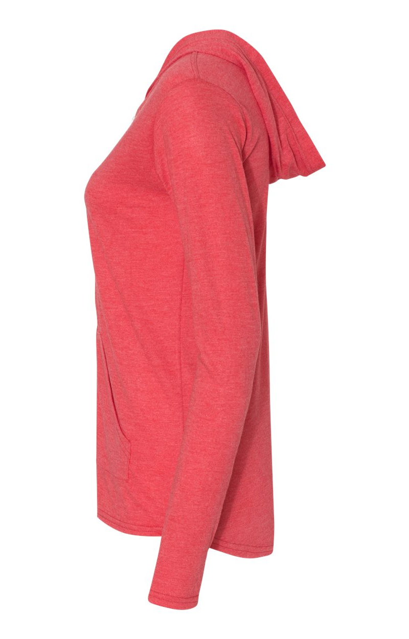 Women's Triblend Full-Zip Jacket - Heather Red