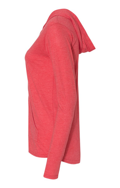 Women's Triblend Full-Zip Jacket - Heather Red