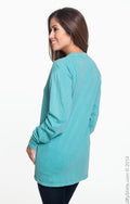Unisex Heavyweight RS Long-Sleeve T-Shirt - Seafoam