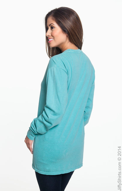 Unisex Heavyweight RS Long-Sleeve T-Shirt - Seafoam