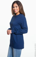 Unisex Heavyweight RS Long-Sleeve T-Shirt - True Navy