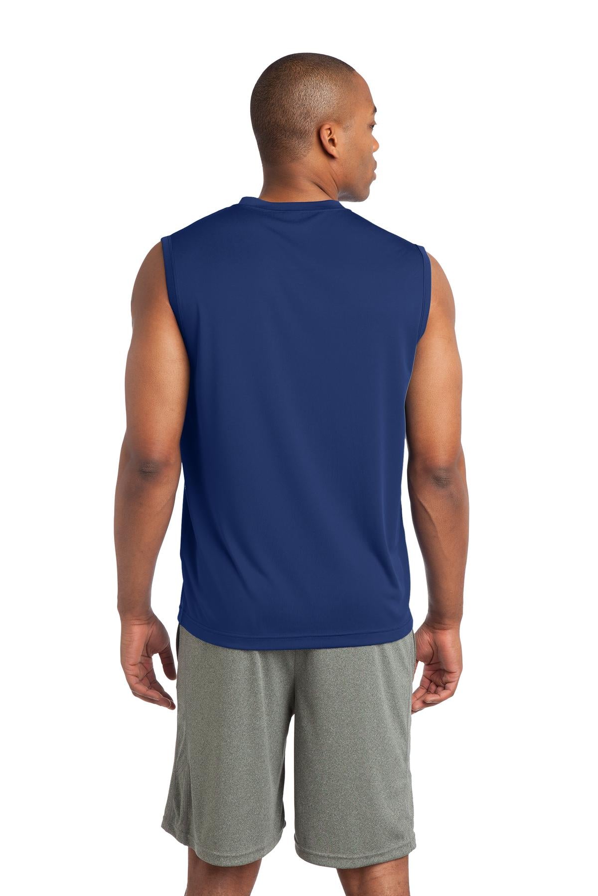 Men's Sleeveless PosiCharge Competitor Tee - True Royal