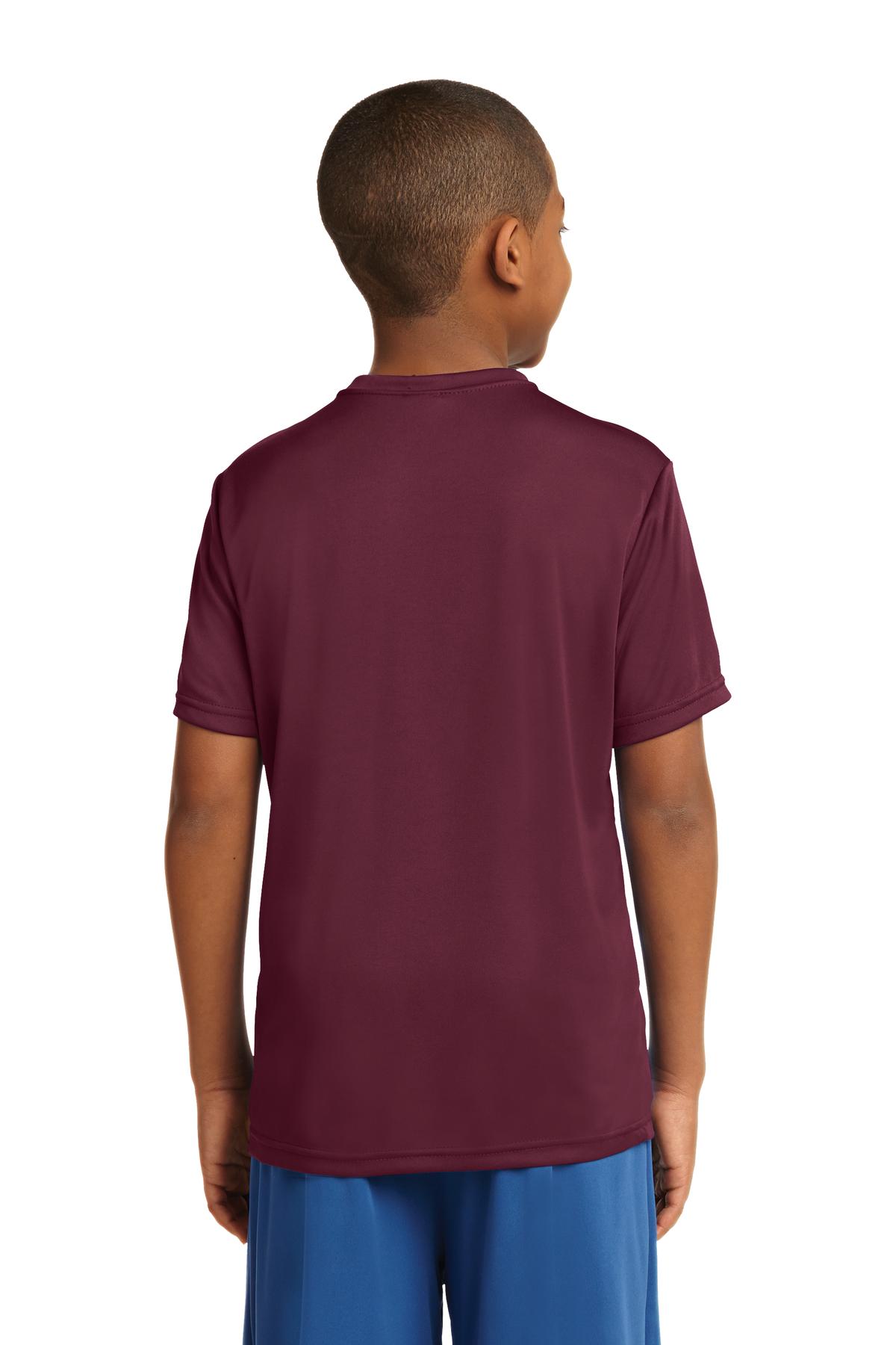 Youth PosiCharge Competitor Tee - Cardinal