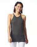 Women's Slub Sporty Tank - Washed Black