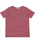 Toddler Harborside Melange T-Shirt - Burgundy Melange