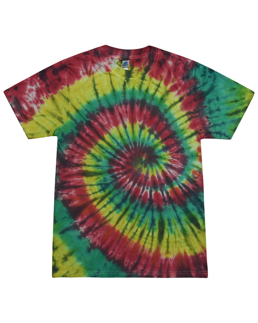 Unisex Burnout Festival T-Shirt - Rasta