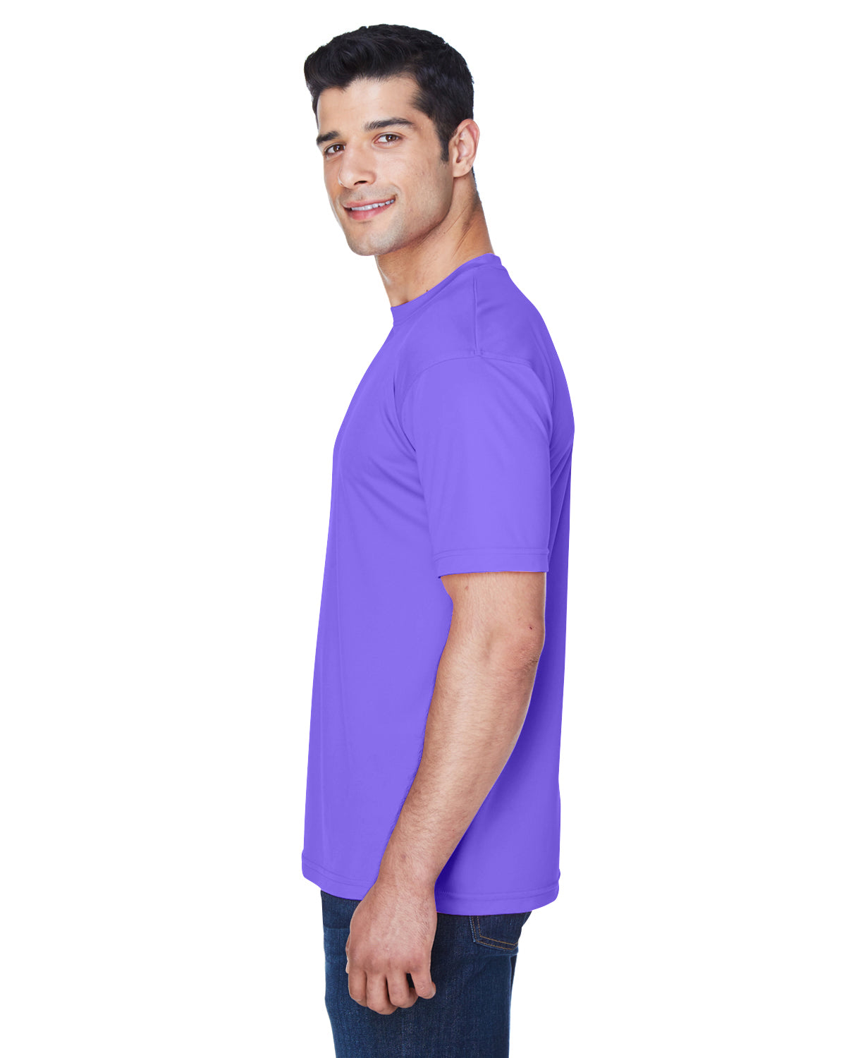 Men's Cool & Dry Sport Performance Interlock T-Shirt - Purple