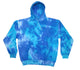 Tie-Dye CD877 - Unisex Tie-Dyed Pullover Hoodie - Blue Mix