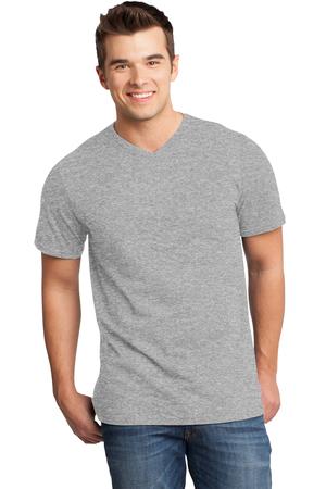 Unisex Very Important Tee V-Neck - Light Heather Gray