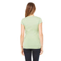 Women's Sheer Mini Rib Short-Sleeve T-Shirt - Moss Green