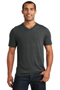 Unisex Perfect Tri V-Neck Tee - Black Frost
