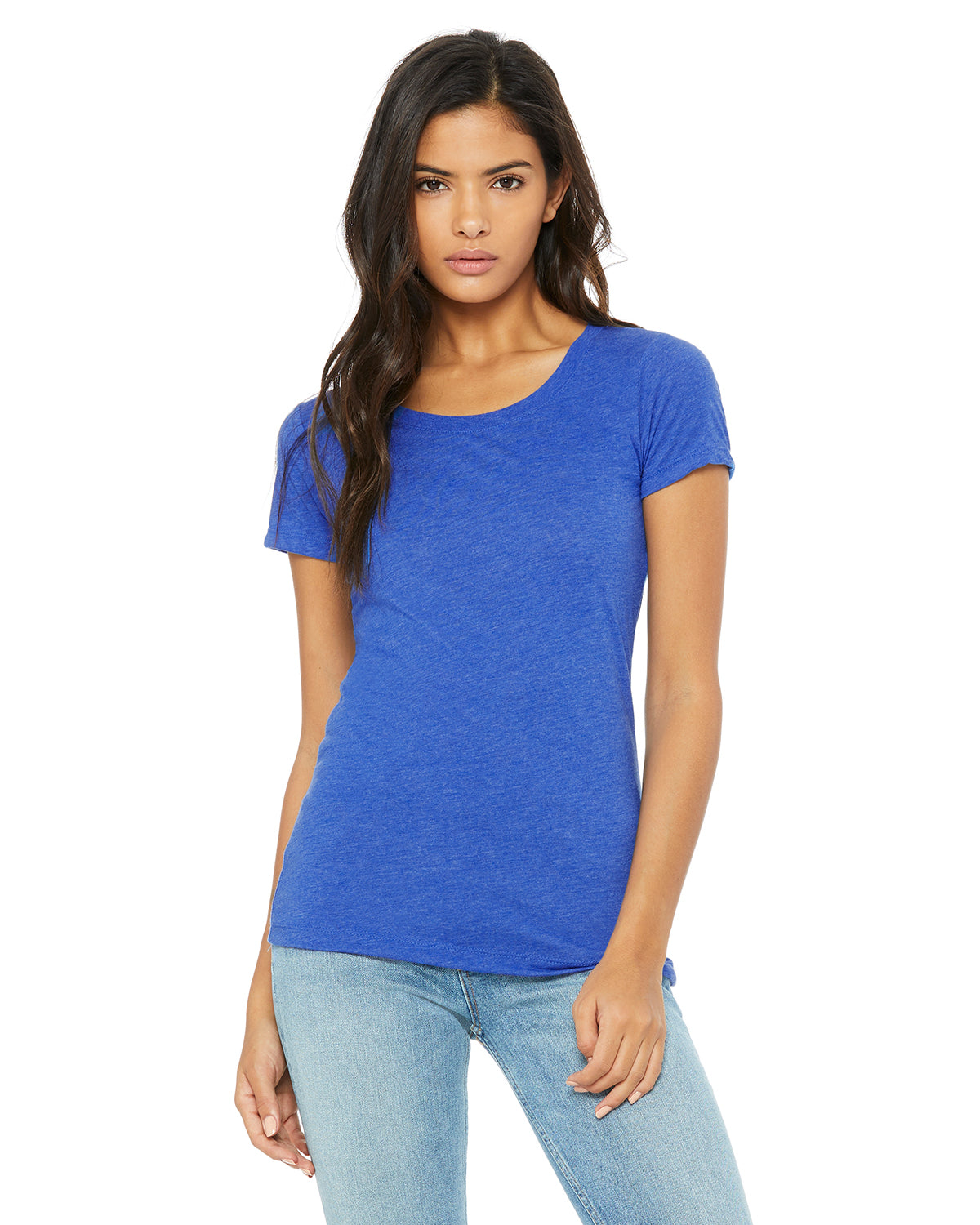 Women's Triblend Short-Sleeve T-Shirt - True Royal Triblend