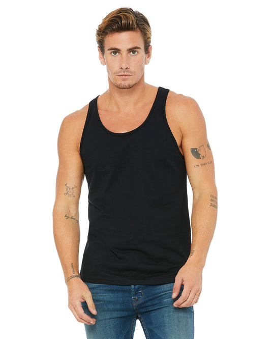 Unisex Jersey Tank - Black