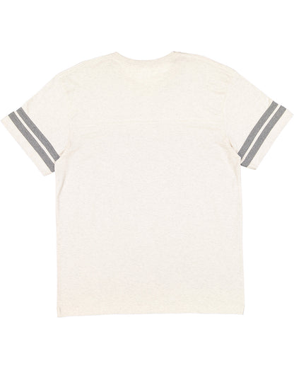 Men's Football T-Shirt - Natural Heather / Granite Heather
