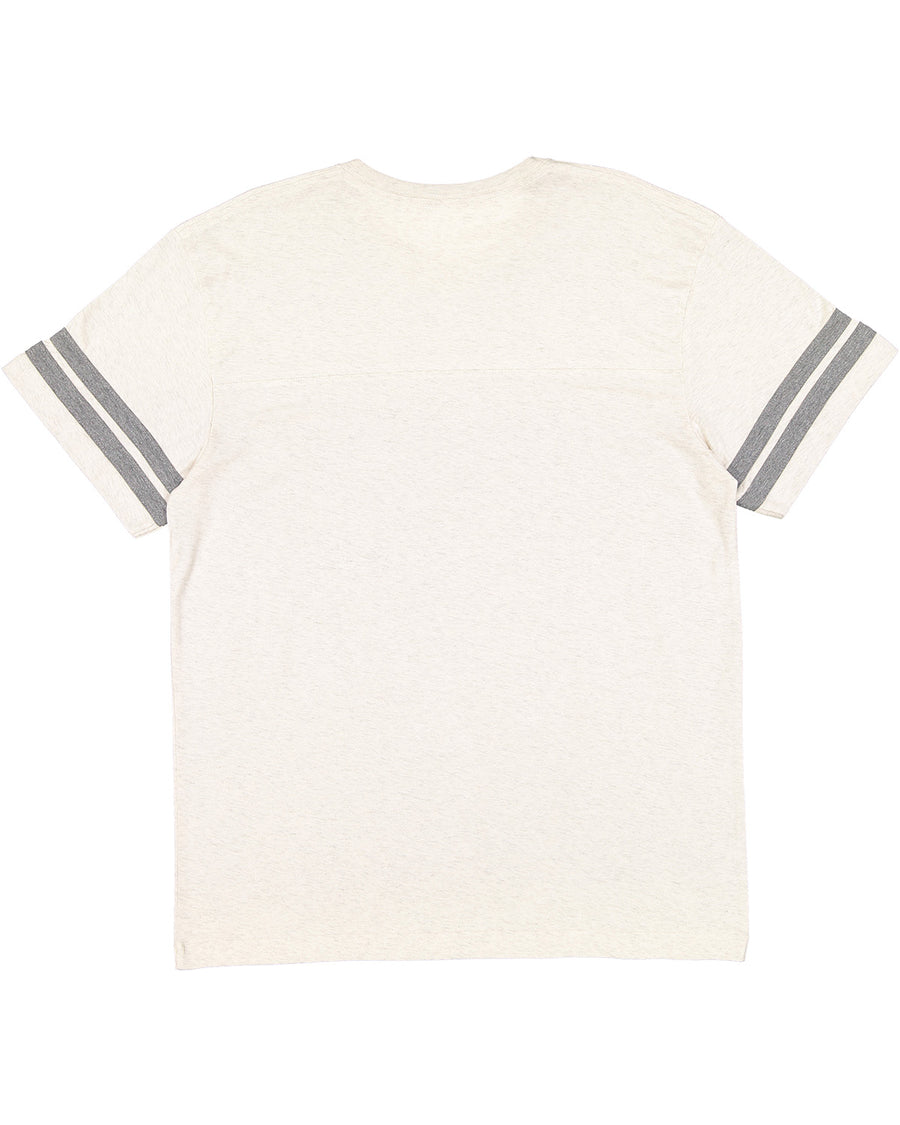Men's Football T-Shirt - Natural Heather / Granite Heather