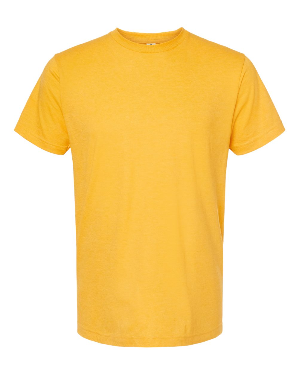 Unisex Fine Jersey Tee - Heather Mellow Yellow