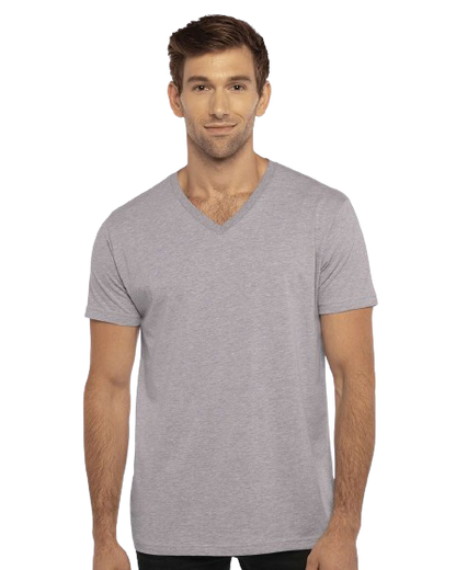 Men's Cotton V - Heather Gray