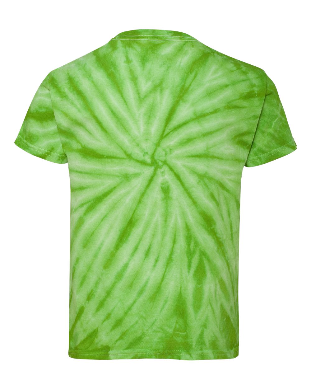 Youth Cyclone Vat-Dyed Pinwheel Short Sleeve T-Shirt - Lime