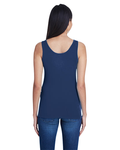 Women's Stretch Tank - Navy