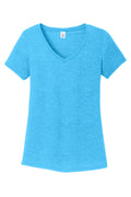 Women's Perfect Tri V-Neck Tee - Turquoise Forest