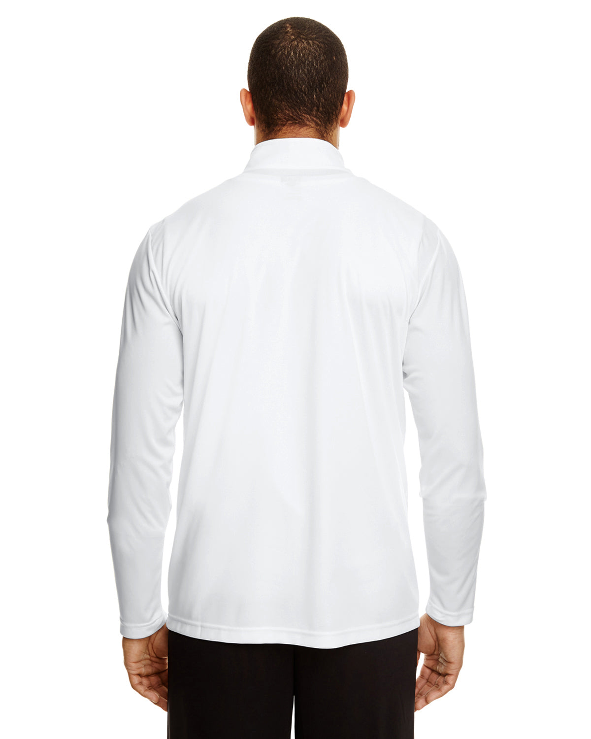 Men's Zone Performance Quarter-Zip - White