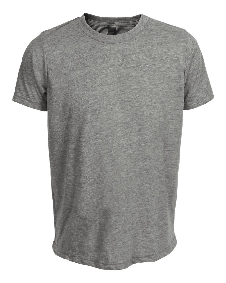 Youth Poly-Rich Tee - Heather Grey
