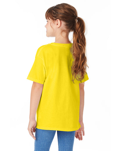 Youth Short Sleeve Essential-T - Athletic Yellow